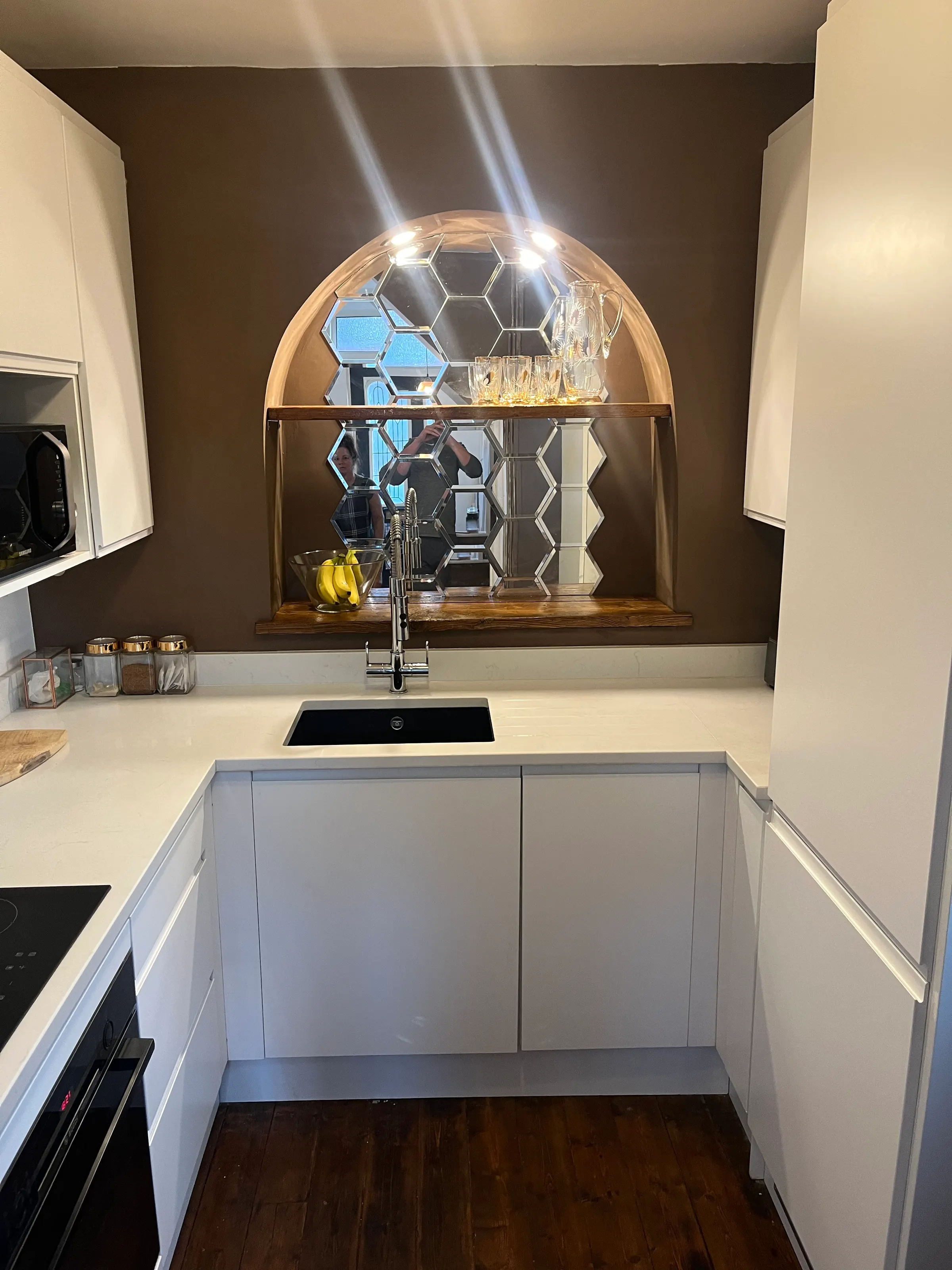 Kitchen — Sink and window